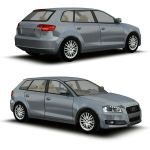 Two configurations for the Audi A3 Hatchback.