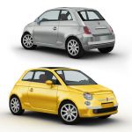 The new Fiat 500, designed in 
2007 50 years afte...