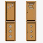 Four entry doors from Crestview Doors....Grover,Le...