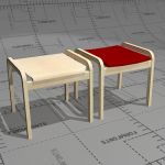 Ari K3 chair, frame bent birch or beech plywood. S...