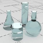 Laboratory glassware, high poly (double skinned......