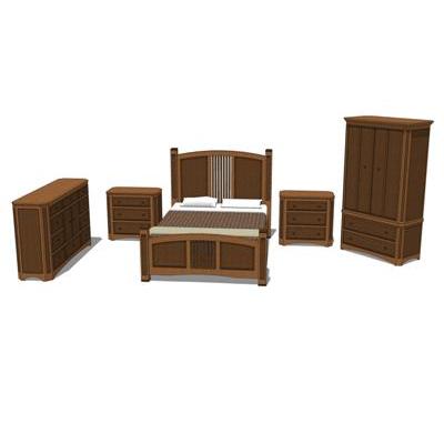 bedroom set with armoire
 on Shaker Bedroom Set. Set includes (2) Nightstands, ....