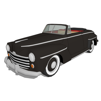 ford47convertible 3D Models