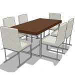 Generic dining table set