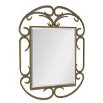 Spanish style wrought iron mirror. Goes well with ...
