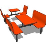 Fastfood seating in both
50cm and 110cm