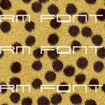 Seamless cheetah fur