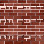 Seamless brick...Running bond