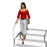 View Larger Image of Descending Stairs 20