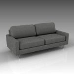 View Larger Image of Central slate sofa