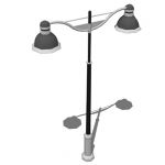 View Larger Image of Holophane Bern Light and Revitalization Series Pole - Parkway Style Arm