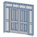 Archicad 11 Library object parts, doors, 2 Sidelig...