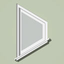 Archicad 11 Library object parts, Windows, W Slant...