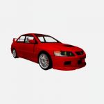 Scale GDL object of a Lancer Evo IX, for ArchiCAD ...