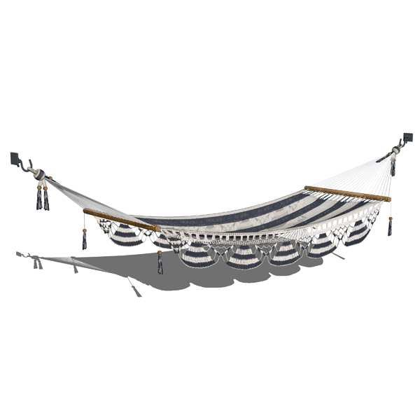 Photorealistic traditional hammock in two configur.... 