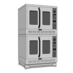 Commercial Kitchen Dual Oven unit. Based on M2 by ...
