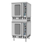 Commercial kitchen convection oven modeled after M...