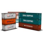 More containers of 20 and 40 feet, in different li...