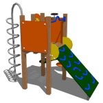 Model based on the Kompan Lofty Playstructure.