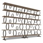 The Flying Circles shelving has been designed by M...