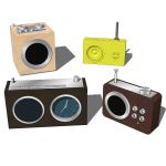 4 different radios by Lexon. Configurations includ...