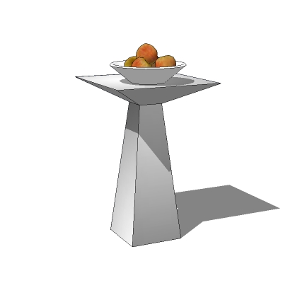 Ravenna single pedestal buffet by Roselli Design. 