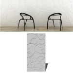 Albert Iconic Wall Panel offered in white and wood...