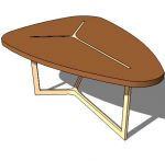 Three sided table, it is able to accommadate 7 peo...