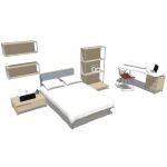 501 Bedroom. Accesories are available on FormFonts...