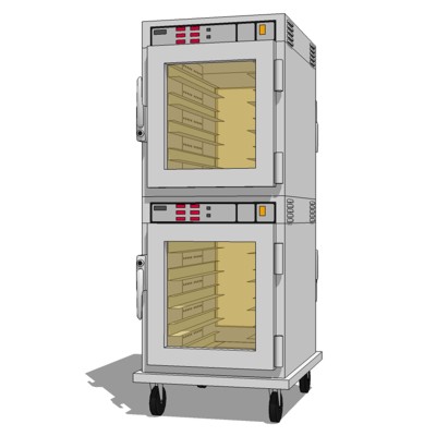 Commercial Kitchen Heated Holding Cabinet. Stacked.... 