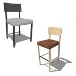 Aceray 141 side chair and 541 barstool.