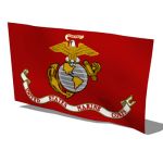 United States Marine Corps Flag.