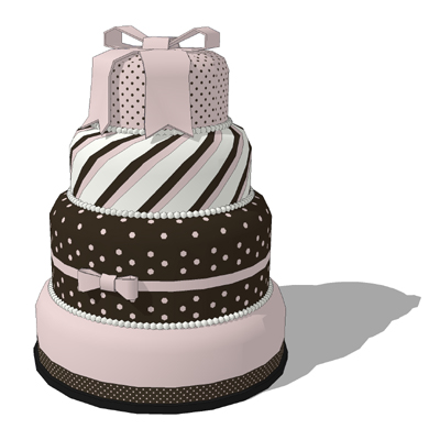  Wedding  Cake  1 3D Model  FormFonts 3D Models  Textures