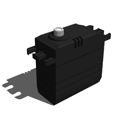 A small electric motor with vertical mounts.. 