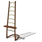 This is a very artistic adjustable height easel. B...