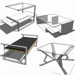 Collection of coffee tables by classicon