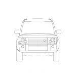 Land Rover Discovery 3 - front view