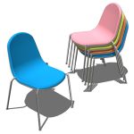 Butterfly stacking chair by Magis. Designed by Kar...