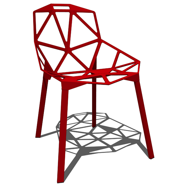 Chair One in its different available bases. Design.... 