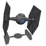 Imperial Tie Fighter. Based on the Star Wars movie...