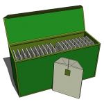 Tea box with lose sackets.  Design: Coen Naninck