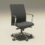 Keilhauer Vanilla conference chair; model 5463. Re...
