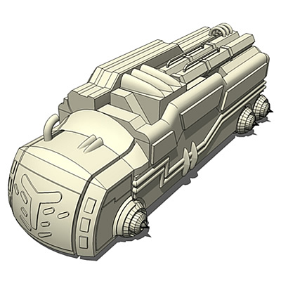 Mobile Construction Vehicle for use in RTS games. .... 