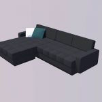 Sol Lob sectional sofa. model 102