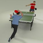 Table Tennis Players