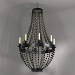 Two versions of the Carsten 
Chandelier