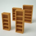 Room & Board Woodwind bookcases in 4 height an...