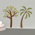 A couple of tree wall decals.