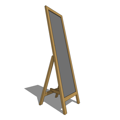 Sovereign free standing mirror by Habitat - 1567mm.... 