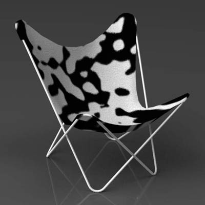 Butterfly chair. Known usually as the BKF chair (f.... 